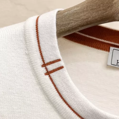 Replica Hermes Sweaters Long Sleeved For Men #1377335 $92.00 USD for Wholesale