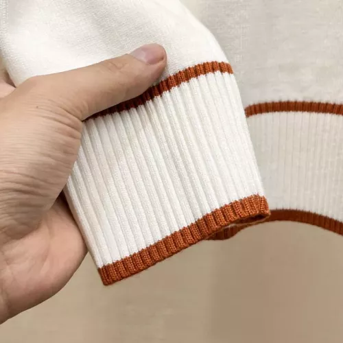 Replica Hermes Sweaters Long Sleeved For Men #1377335 $92.00 USD for Wholesale