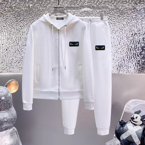 Fendi Tracksuits Long Sleeved For Men #1377368 $96.00 USD, Wholesale Replica Fendi Tracksuits