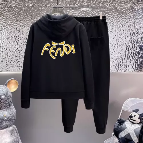 Replica Fendi Tracksuits Long Sleeved For Men #1377369 $96.00 USD for Wholesale