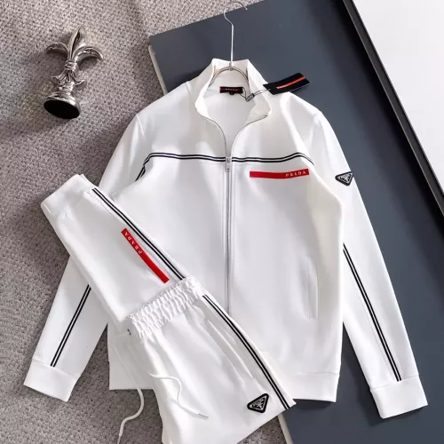Prada Tracksuits Long Sleeved For Men #1377379 $96.00 USD, Wholesale Replica Prada Tracksuits