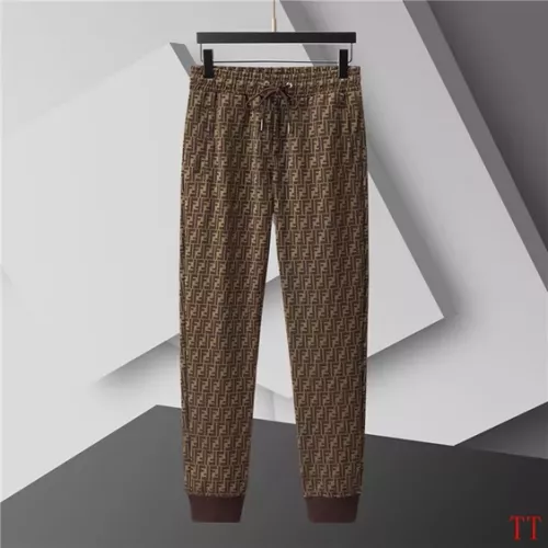 Replica Fendi Tracksuits Long Sleeved For Men #1377386 $92.00 USD for Wholesale