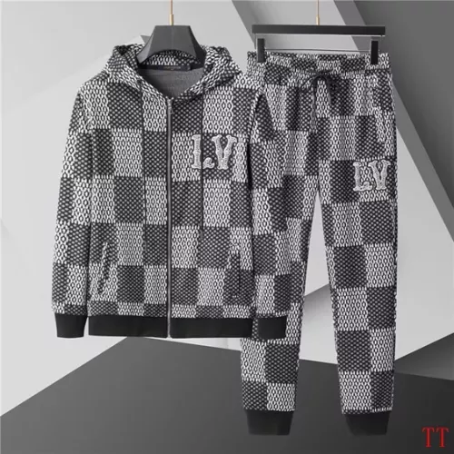 Louis Vuitton LV Tracksuits Long Sleeved For Men #1377403 $92.00 USD, Wholesale Replica Louis Vuitton LV Tracksuits