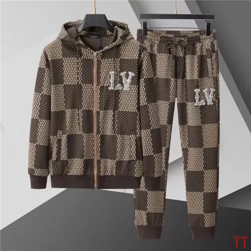Louis Vuitton LV Tracksuits Long Sleeved For Men #1377404 $92.00 USD, Wholesale Replica Louis Vuitton LV Tracksuits