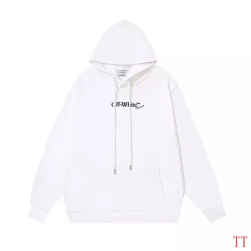 Replica Off-White Hoodies Long Sleeved For Unisex #1377442 $52.00 USD for Wholesale