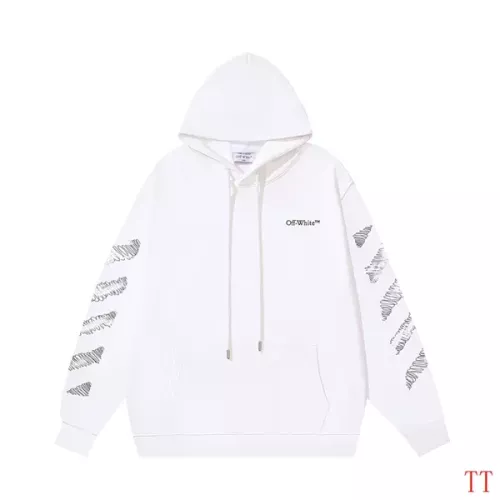 Off-White Hoodies Long Sleeved For Unisex #1377452 $52.00 USD, Wholesale Replica Off-White Hoodies