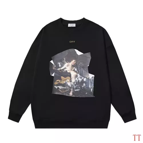 Off-White Hoodies Long Sleeved For Unisex #1377461 $45.00 USD, Wholesale Replica Off-White Hoodies