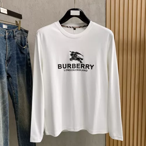 Burberry T-Shirts Long Sleeved For Men #1377481 $76.00 USD, Wholesale Replica Burberry T-Shirts