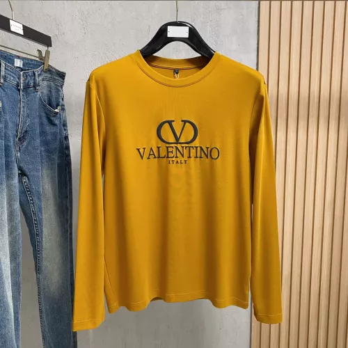 Valentino T-Shirts Long Sleeved For Men #1377490 $76.00 USD, Wholesale Replica Valentino T-Shirts