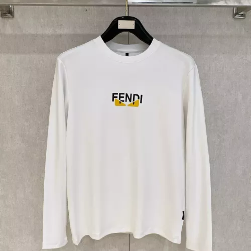 Fendi T-Shirts Long Sleeved For Men #1377504 $76.00 USD, Wholesale Replica Fendi T-Shirts