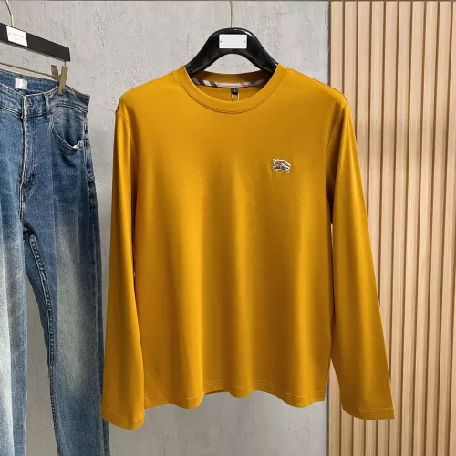 Burberry T-Shirts Long Sleeved For Men #1377517 $76.00 USD, Wholesale Replica Burberry T-Shirts