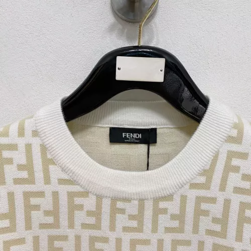 Replica Fendi Sweaters Long Sleeved For Men #1377524 $85.00 USD for Wholesale