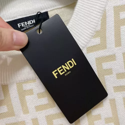 Replica Fendi Sweaters Long Sleeved For Men #1377524 $85.00 USD for Wholesale