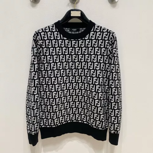 Fendi Sweaters Long Sleeved For Men #1377552 $85.00 USD, Wholesale Replica Fendi Sweaters