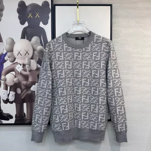 Fendi Sweaters Long Sleeved For Men #1377565 $96.00 USD, Wholesale Replica Fendi Sweaters