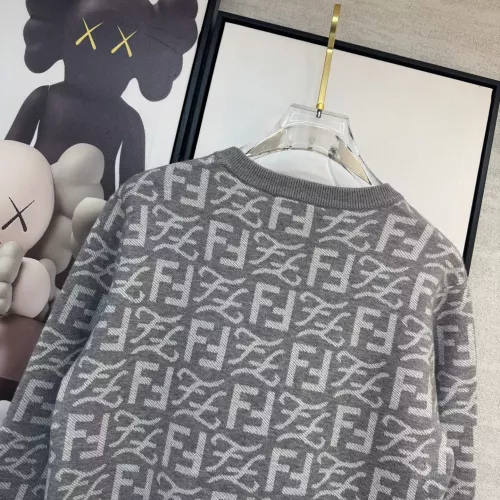 Replica Fendi Sweaters Long Sleeved For Men #1377565 $96.00 USD for Wholesale