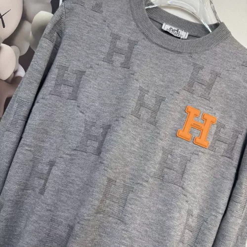 Replica Hermes Sweaters Long Sleeved For Men #1377569 $96.00 USD for Wholesale