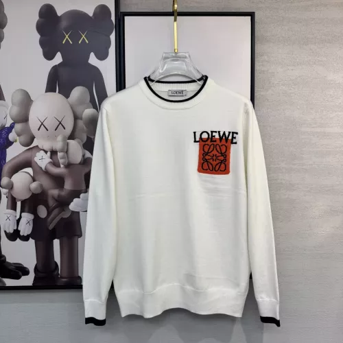 LOEWE Sweaters Long Sleeved For Men #1377574 $96.00 USD, Wholesale Replica LOEWE Sweaters