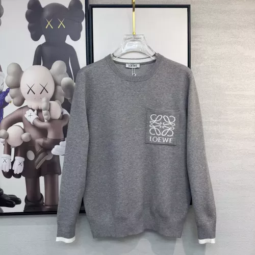 LOEWE Sweaters Long Sleeved For Men #1377576 $96.00 USD, Wholesale Replica LOEWE Sweaters