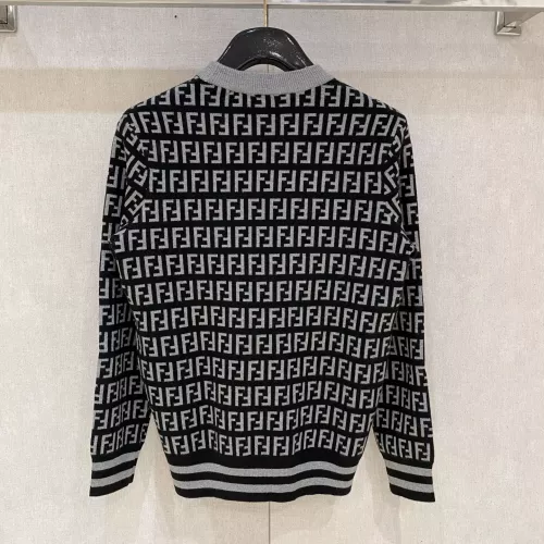 Replica Fendi Sweaters Long Sleeved For Men #1377593 $88.00 USD for Wholesale