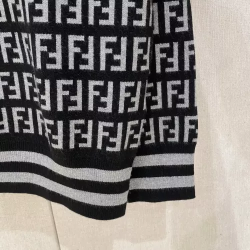 Replica Fendi Sweaters Long Sleeved For Men #1377593 $88.00 USD for Wholesale