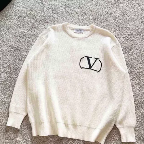 Valentino Sweaters Long Sleeved For Unisex #1377603 $92.00 USD, Wholesale Replica Valentino Sweaters