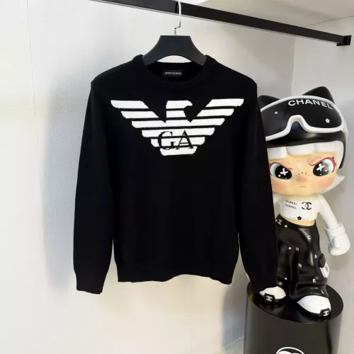 Armani Sweaters Long Sleeved For Unisex #1377611 $82.00 USD, Wholesale Replica Armani Sweaters