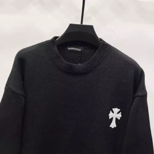 Replica Chrome Hearts Sweaters Long Sleeved For Unisex #1377677 $52.00 USD for Wholesale