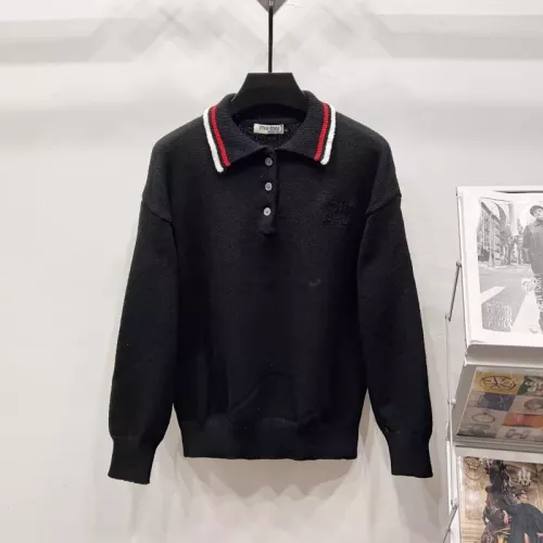 MIU MIU Sweaters Long Sleeved For Unisex #1377680 $56.00 USD, Wholesale Replica MIU MIU Sweaters