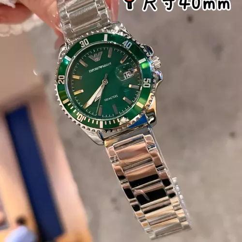Armani Watches For Men #1377701 $39.00 USD, Wholesale Replica Armani Watches