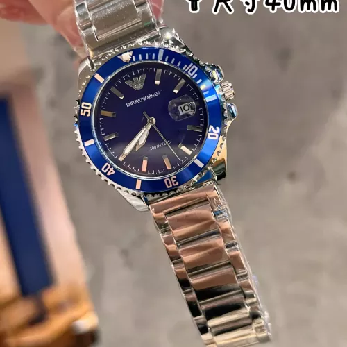 Armani Watches For Men #1377702 $39.00 USD, Wholesale Replica Armani Watches