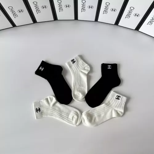 Replica Chanel Socks #1377715 $29.00 USD for Wholesale