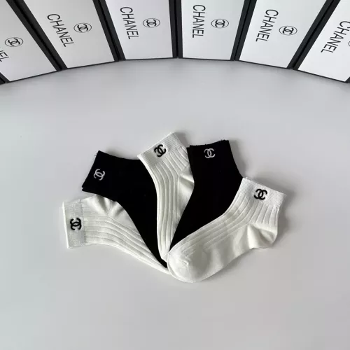 Replica Chanel Socks #1377715 $29.00 USD for Wholesale