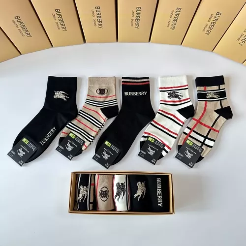 Burberry Socks #1377739 $27.00 USD, Wholesale Replica Burberry Socks
