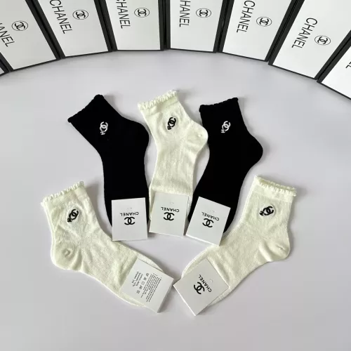 Replica Chanel Socks #1377741 $29.00 USD for Wholesale