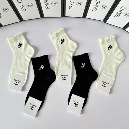 Replica Chanel Socks #1377741 $29.00 USD for Wholesale