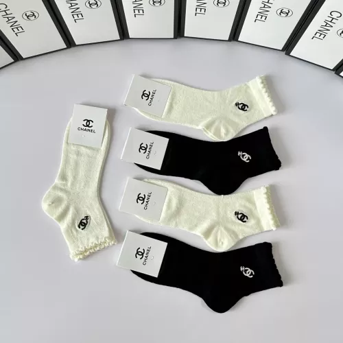 Replica Chanel Socks #1377741 $29.00 USD for Wholesale