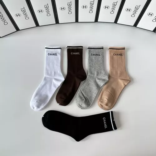 Replica Chanel Socks #1377742 $29.00 USD for Wholesale