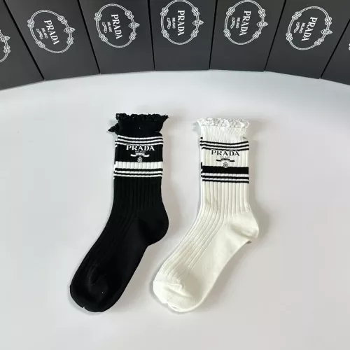 Replica Prada Socks #1377743 $29.00 USD for Wholesale