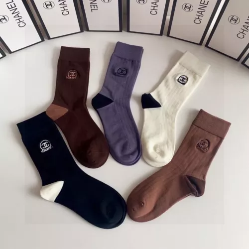 Replica Chanel Socks #1377746 $29.00 USD for Wholesale
