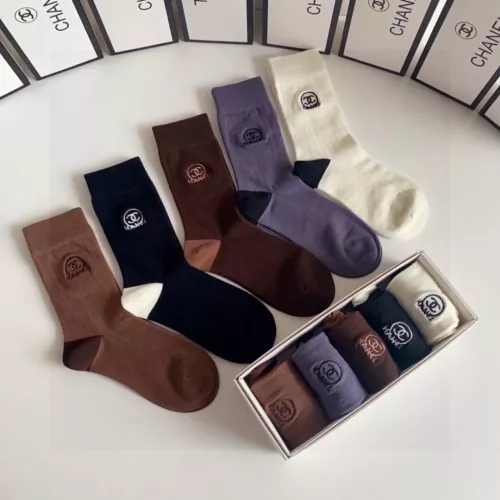 Replica Chanel Socks #1377746 $29.00 USD for Wholesale