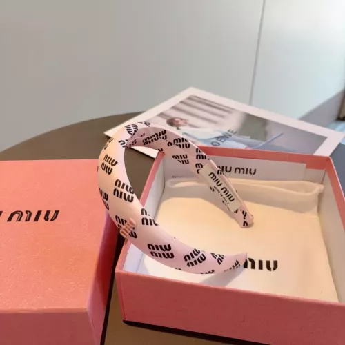 Replica MIU MIU Headband For Women #1377753 $27.00 USD for Wholesale