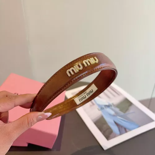 MIU MIU Headband For Women #1377756 $27.00 USD, Wholesale Replica MIU MIU Headband