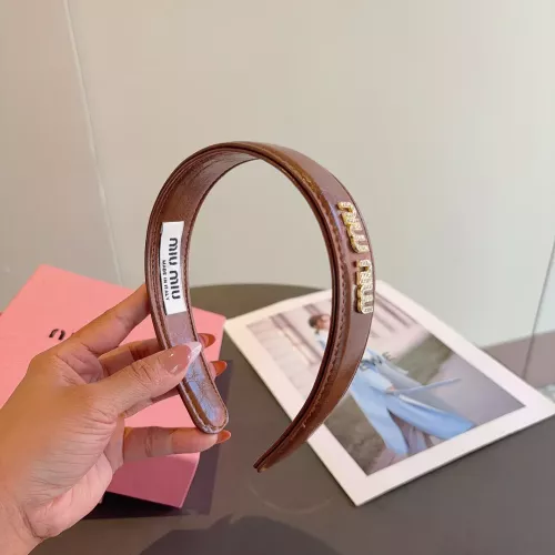 Replica MIU MIU Headband For Women #1377756 $27.00 USD for Wholesale