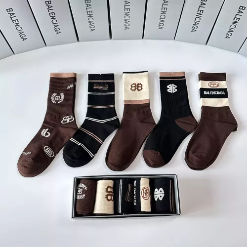 Balenciaga Socks #1377784 $29.00 USD, Wholesale Replica Balenciaga Socks