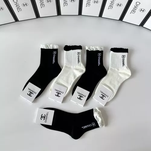 Replica Chanel Socks #1377785 $27.00 USD for Wholesale