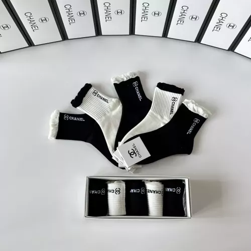 Replica Chanel Socks #1377785 $27.00 USD for Wholesale