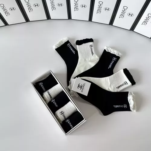 Replica Chanel Socks #1377785 $27.00 USD for Wholesale