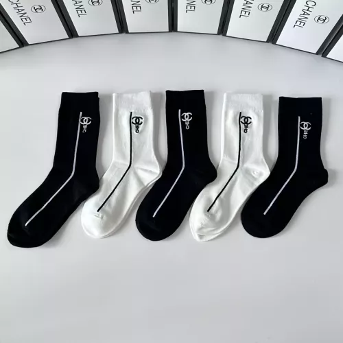 Replica Chanel Socks #1377796 $29.00 USD for Wholesale
