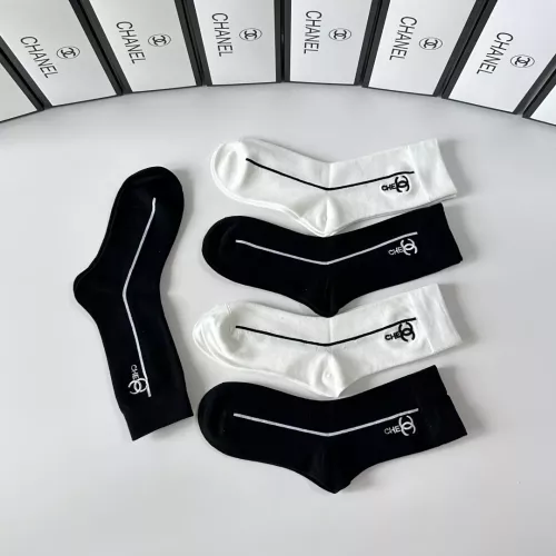 Replica Chanel Socks #1377796 $29.00 USD for Wholesale
